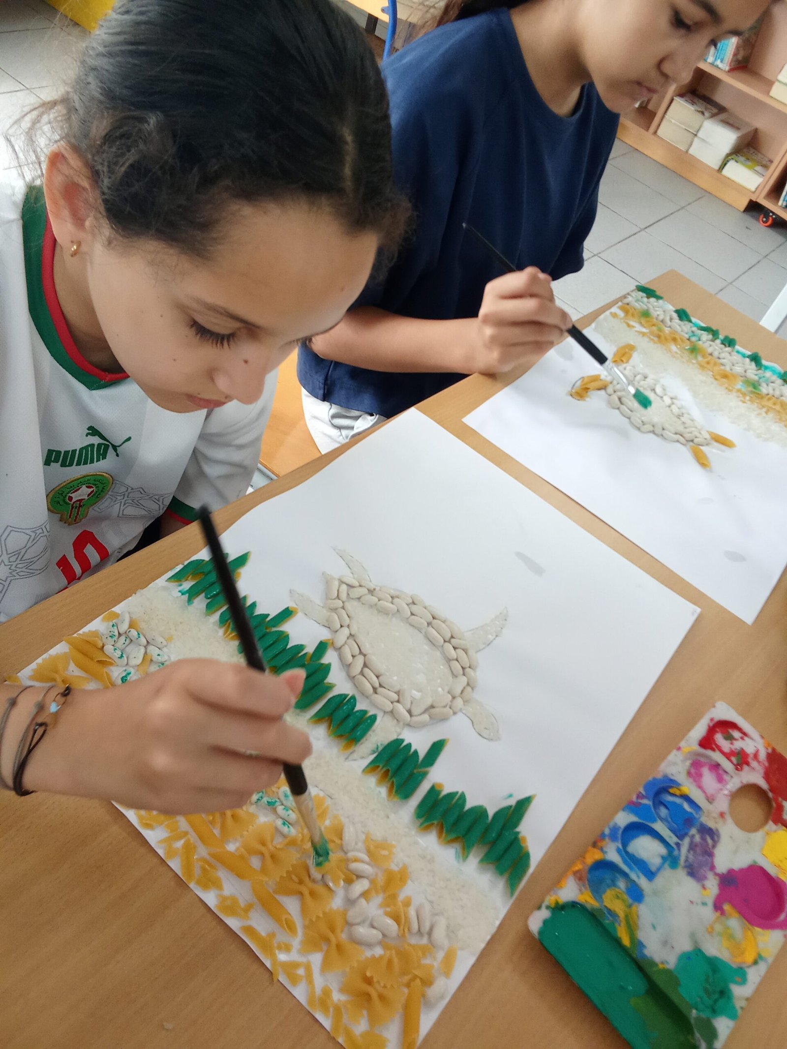 Création artistique des élèves